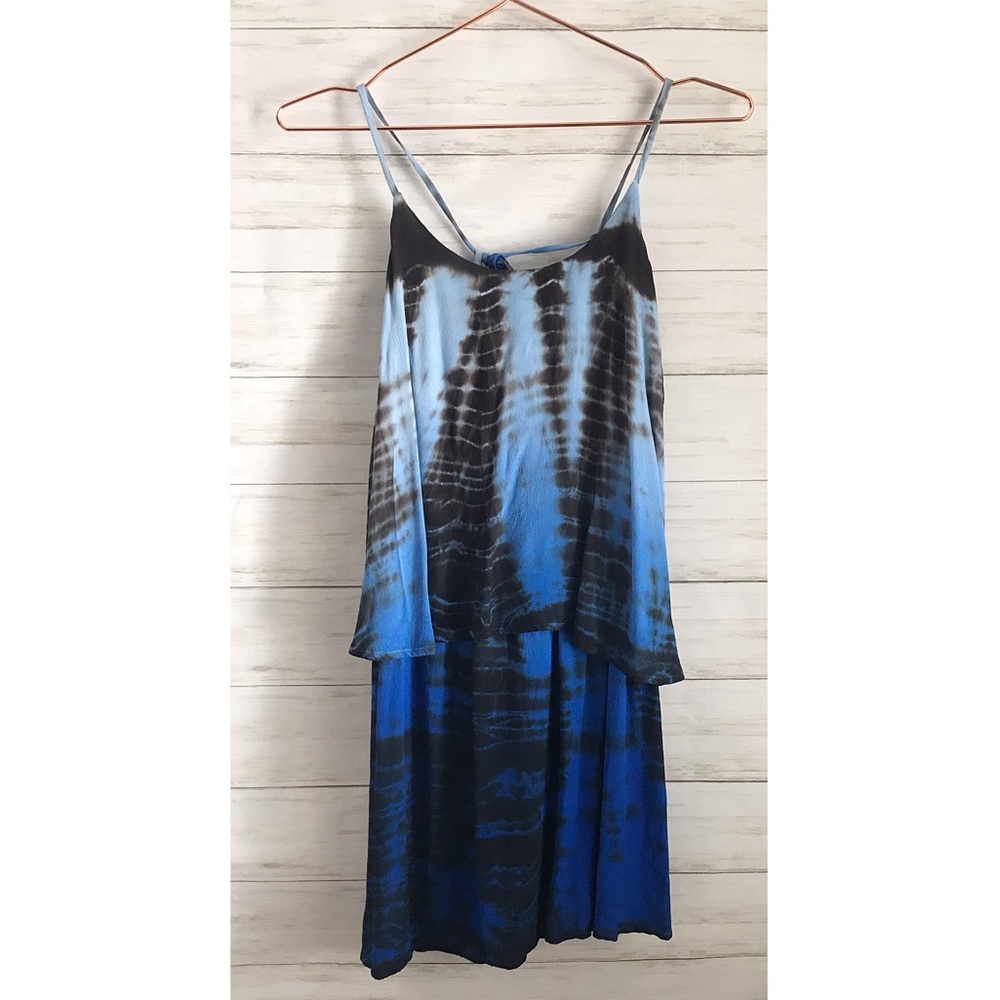 Patterson J Kincaid Tie Dyed Layer Dress